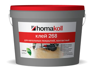 Клей для гибких напольных покрытий Нomakoll 268 1 кг